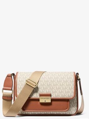 Bradshaw Medium Signature Logo Messenger Bag